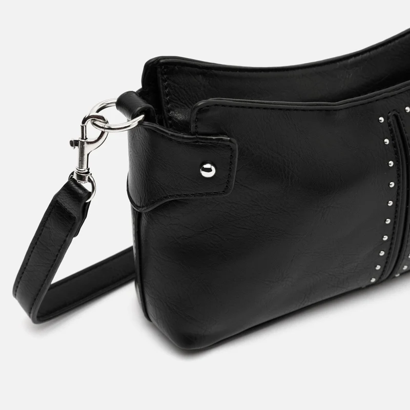 Jita bolso de hombro pequeño con detalles metálicos ED.