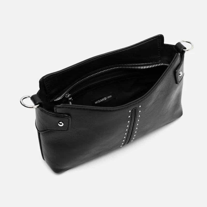 Jita bolso de hombro pequeño con detalles metálicos ED.
