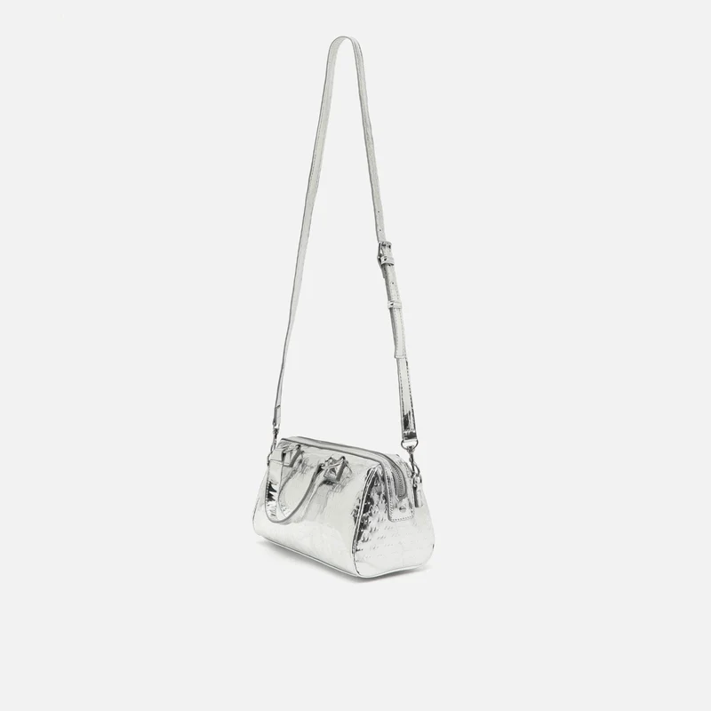 Misrine bolso tote pequeño con asa bandolera extraíble y estampado monogram ED.