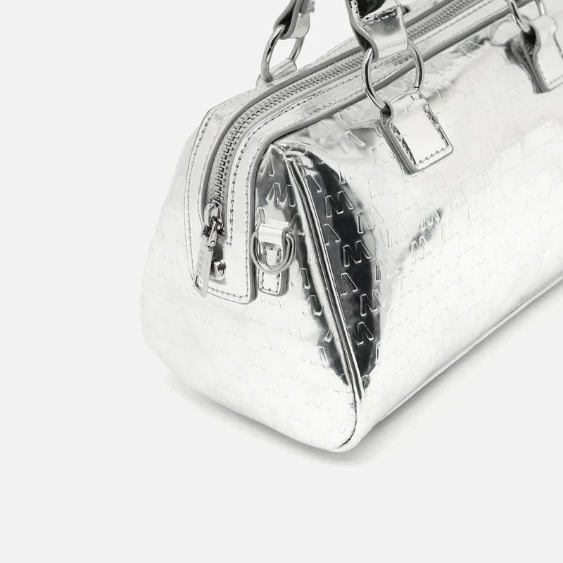 Misrine bolso tote pequeño con asa bandolera extraíble y estampado monogram ED.