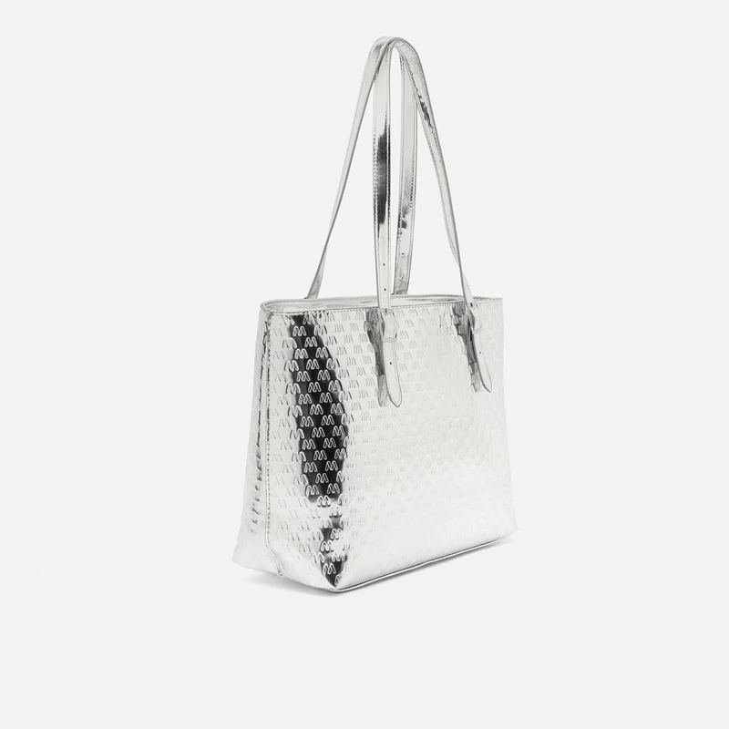 Misri bolso shopper grande con bolsillo para portátil (13") y estampado monogram ED.