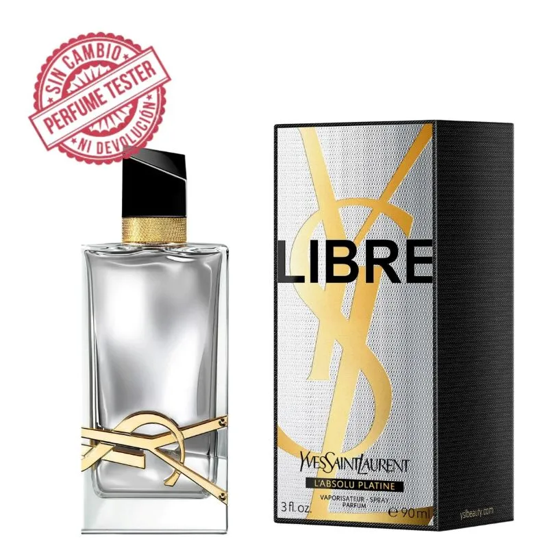 Yves Saint Laurent Libre L'absolu Platine Parfum Tester 90ML