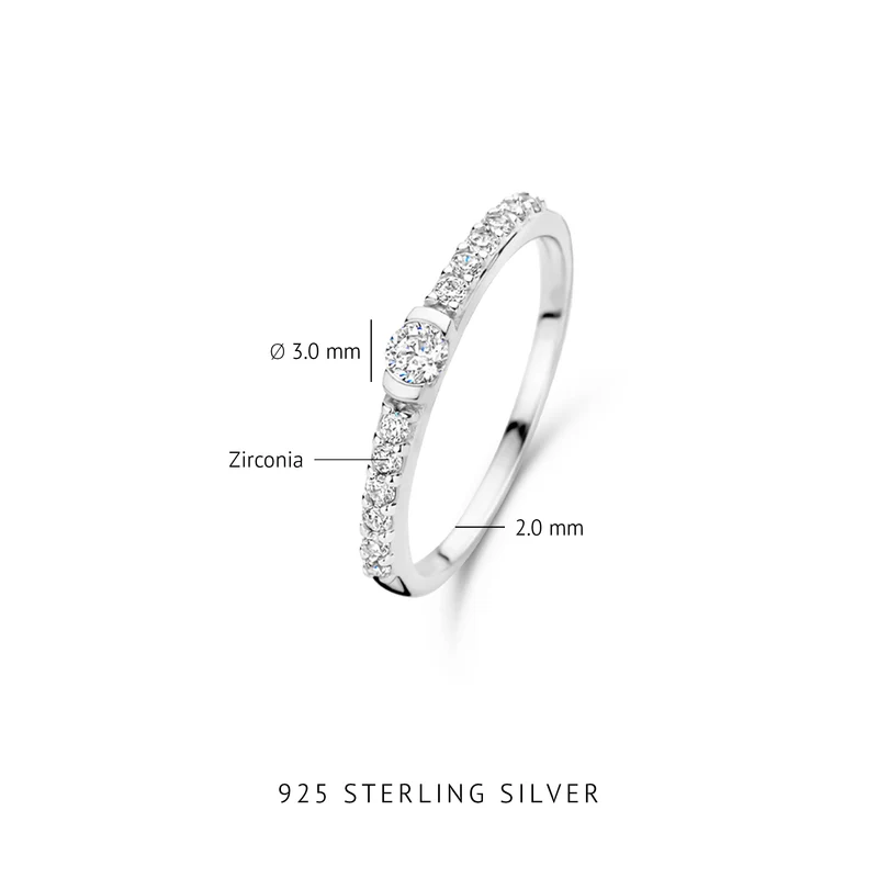 Parte Di Me Santa Maria della Base 925 sterling zilveren ring PDM33027-60