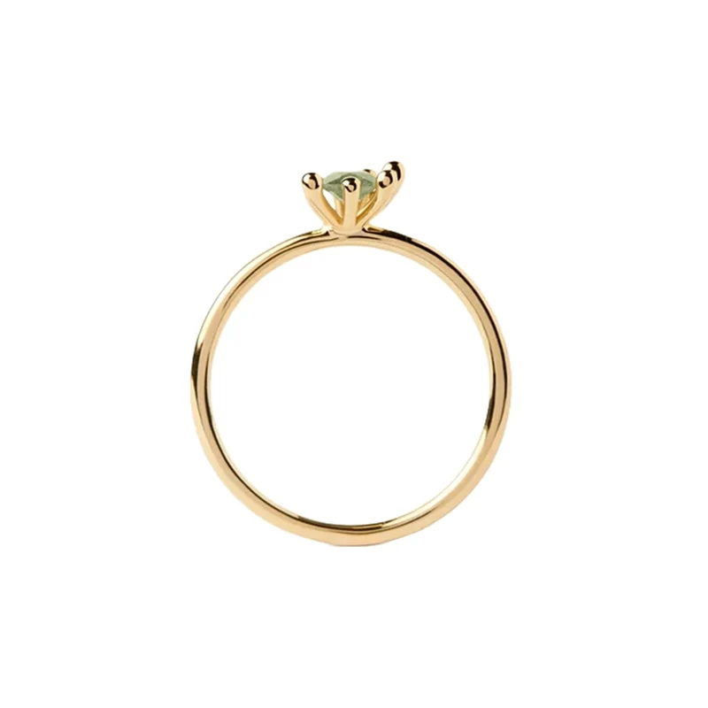 P D Paola Color 925 Sterling Silver Ring with Gold Plating AN01-C91-16