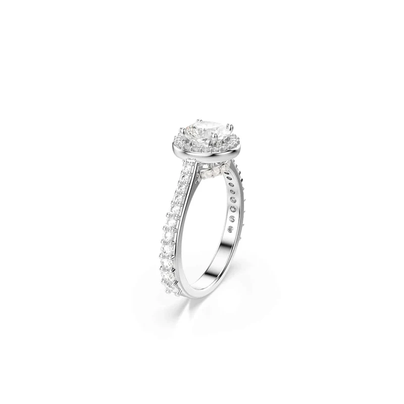 Swarovski Re Una Angelic Silver Coloured Ring 5717927