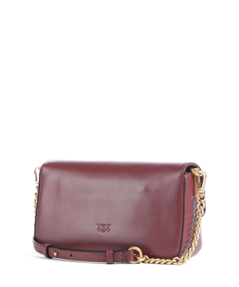 Pinko Love One Mini Slouchy Bandolera ribes intenso/antique gold