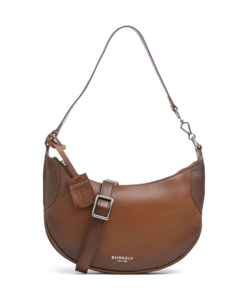 Burkely Ledger Bolso de hombro cognac