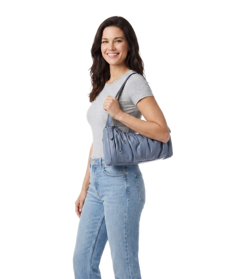 Liebeskind Faye Vintage Goat M Bolso de hombro flower blue