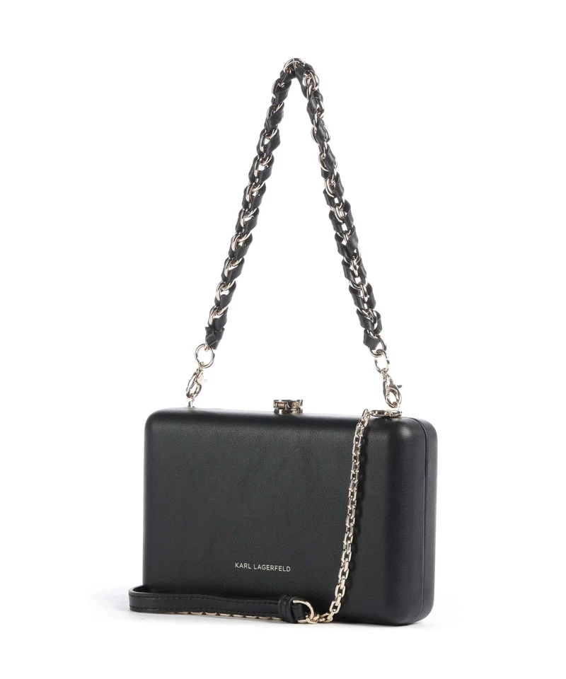 Karl Lagerfeld K/Soiree Bolso de fiesta black nickel