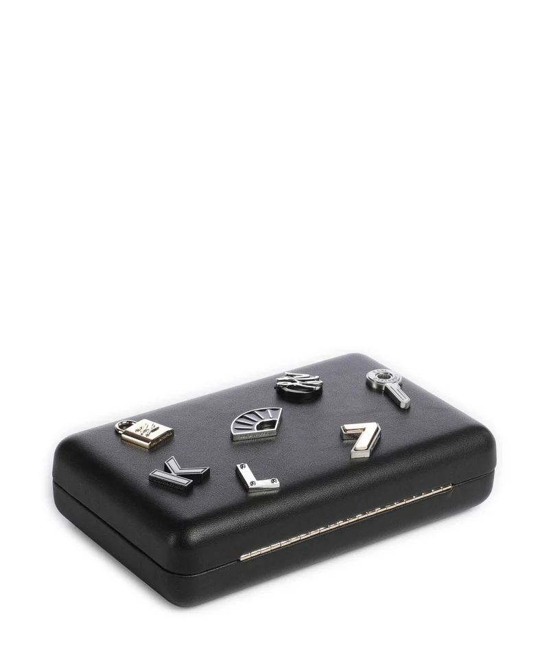 Karl Lagerfeld K/Soiree Bolso de fiesta black nickel
