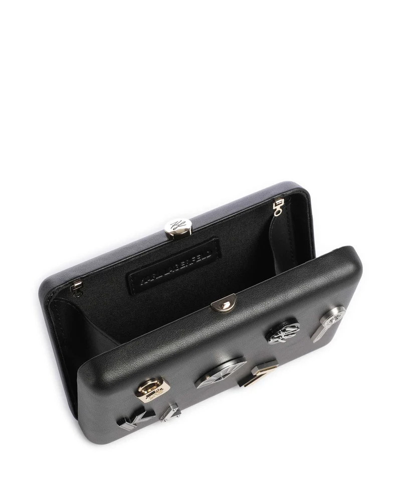 Karl Lagerfeld K/Soiree Bolso de fiesta black nickel