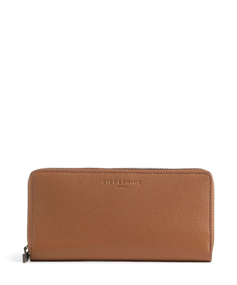 Liebeskind Gigi Small Pebble L Monedero cognac
