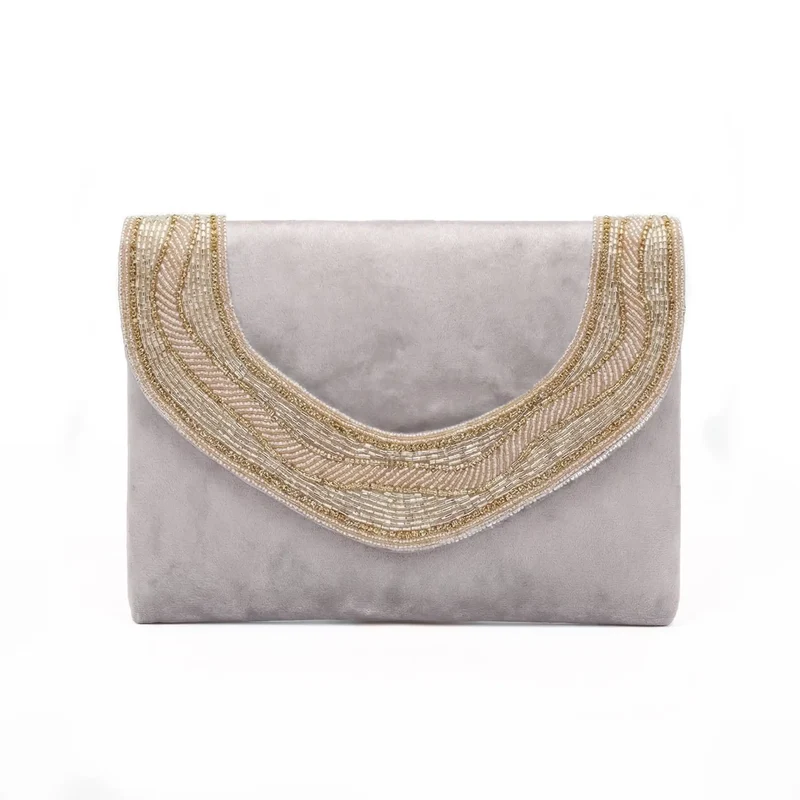 Bolso Sobre Delphine Rosa Palo