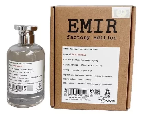 Paris Corner Emir Factory Edition Rich Santal EDP 100ML