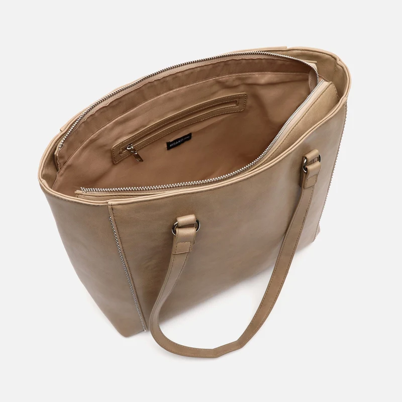 Sibila bolso shopper grande con detalles metálicos ED.