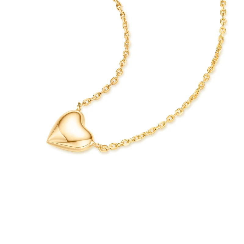 Ania Haie Sunny Sparkler Goudkleurige Sweetheart Ketting AH-N064-02G