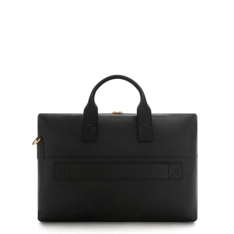Isabel Bernard Honoré Anique Zwarte Kalfsleren Handtas IB25071