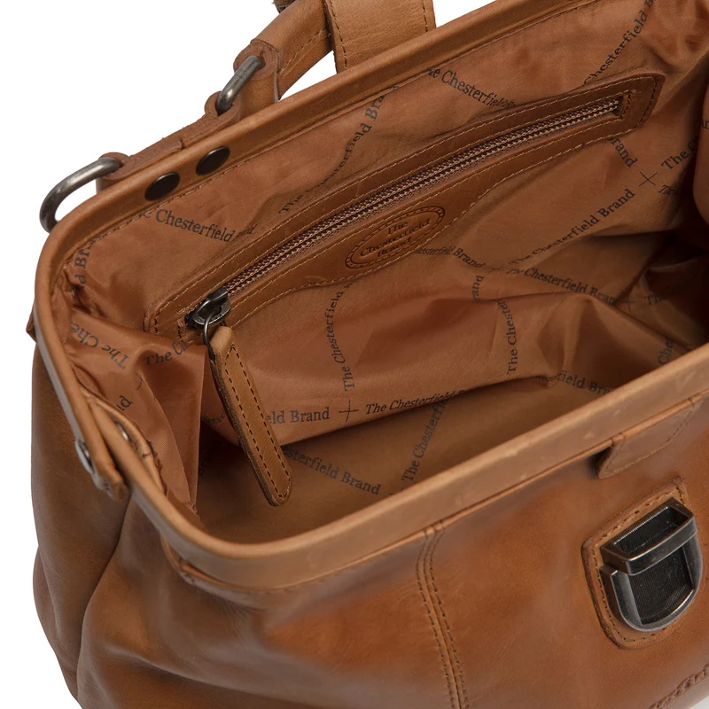The Chesterfield Brand Rachael Cognac Leather Handbag C48.112731