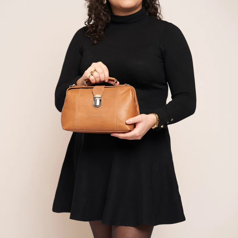 The Chesterfield Brand Rachael Cognac Leather Handbag C48.112731