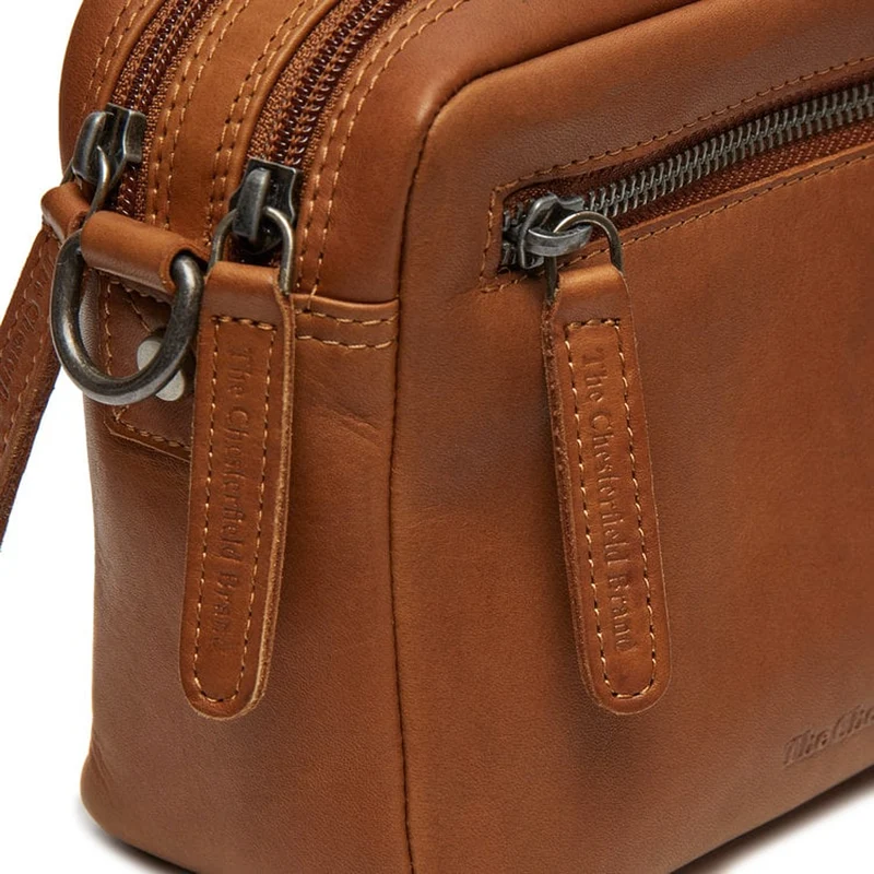 The Chesterfield Brand Tustin Cognac Leather Crossbody bag C48.122231
