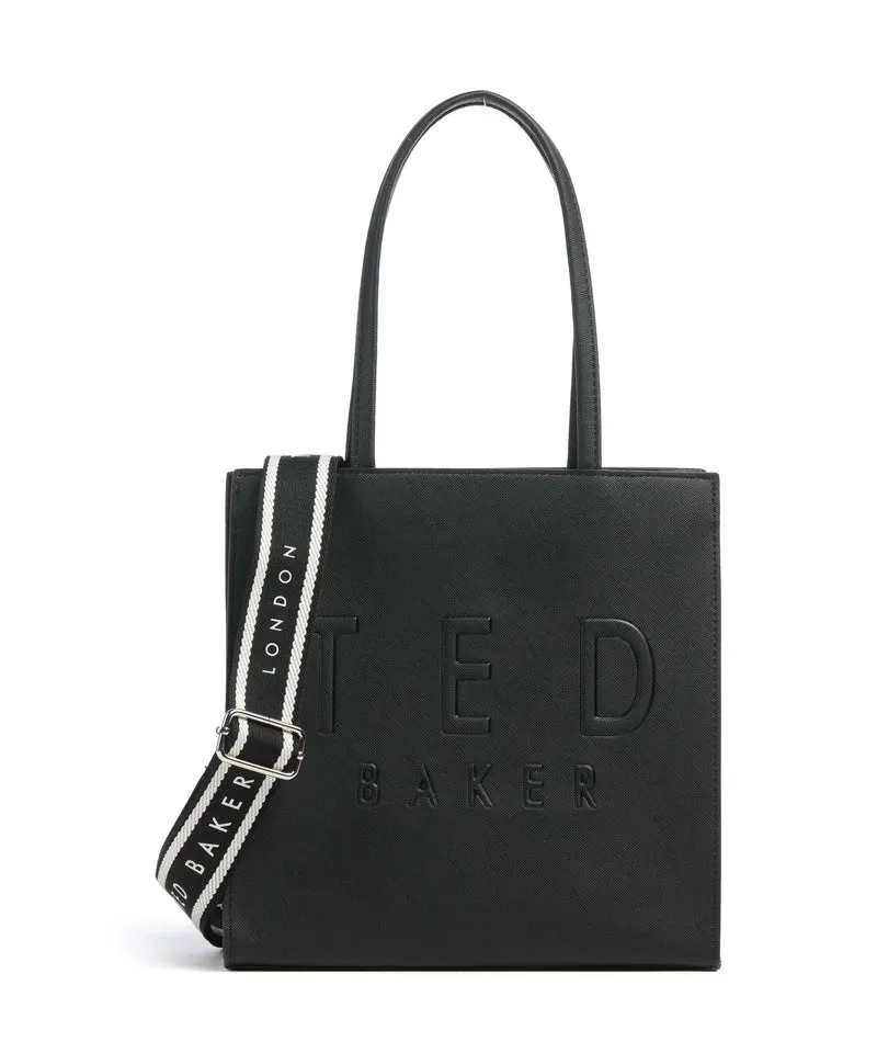 Ted Baker Iconica Bolsa shopping jetblack
