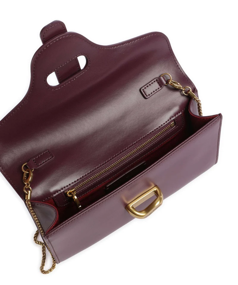 Emporio Armani Costanza Bandolera aubergine
