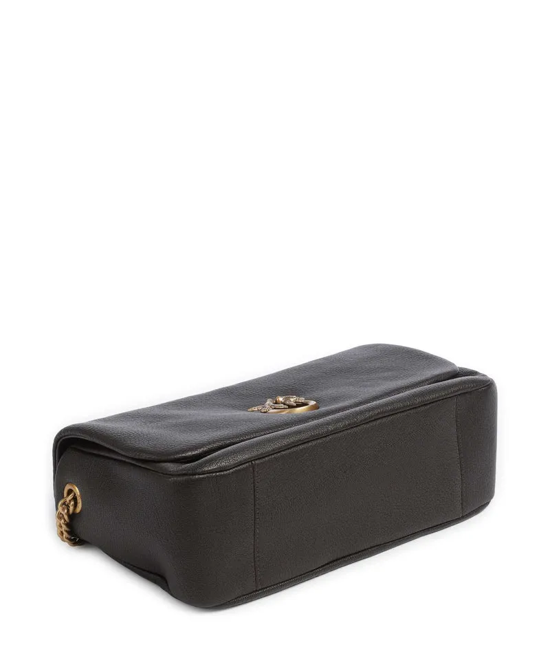 Pinko Click Soft Horizontal Chain Bolso de hombro marrone marasca/antique gold