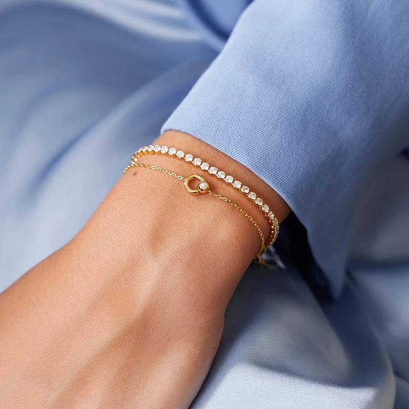 Ania Haie Chic Creator 925 Zilveren Armband AH-B058-06G