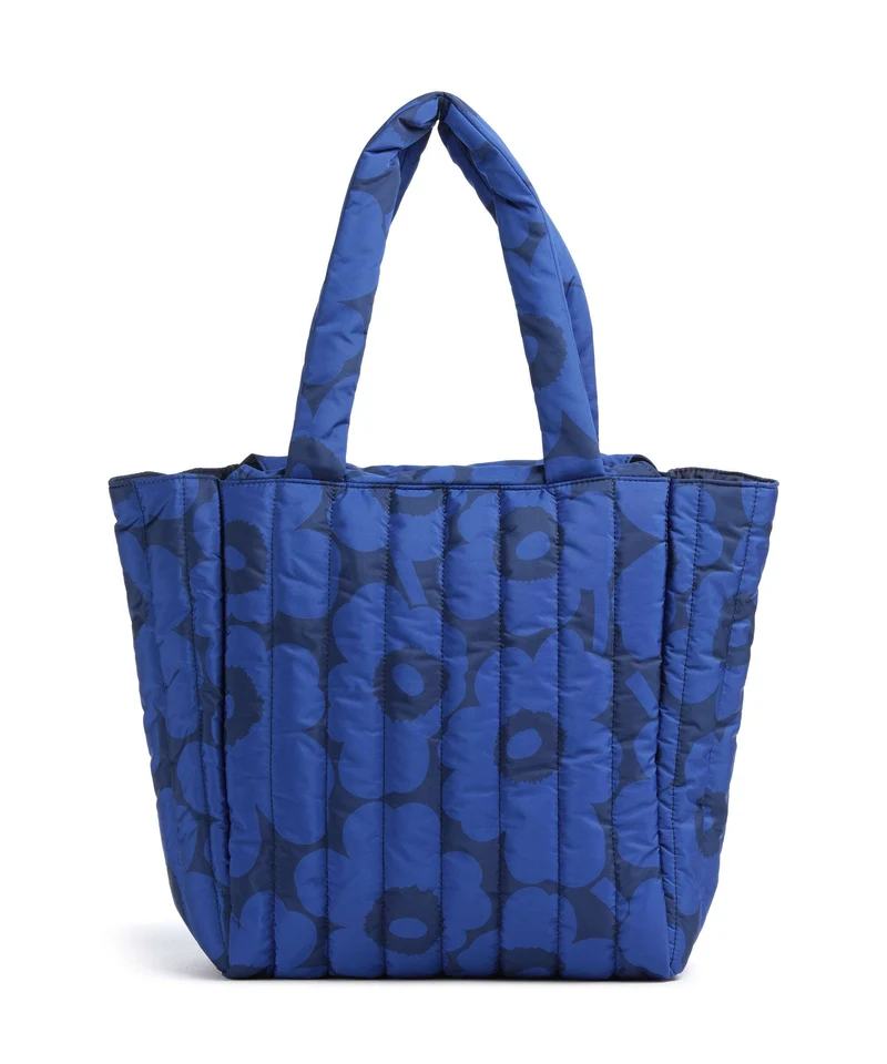 Marimekko Joy Unikko M Bolsa shopping blue/dark blue