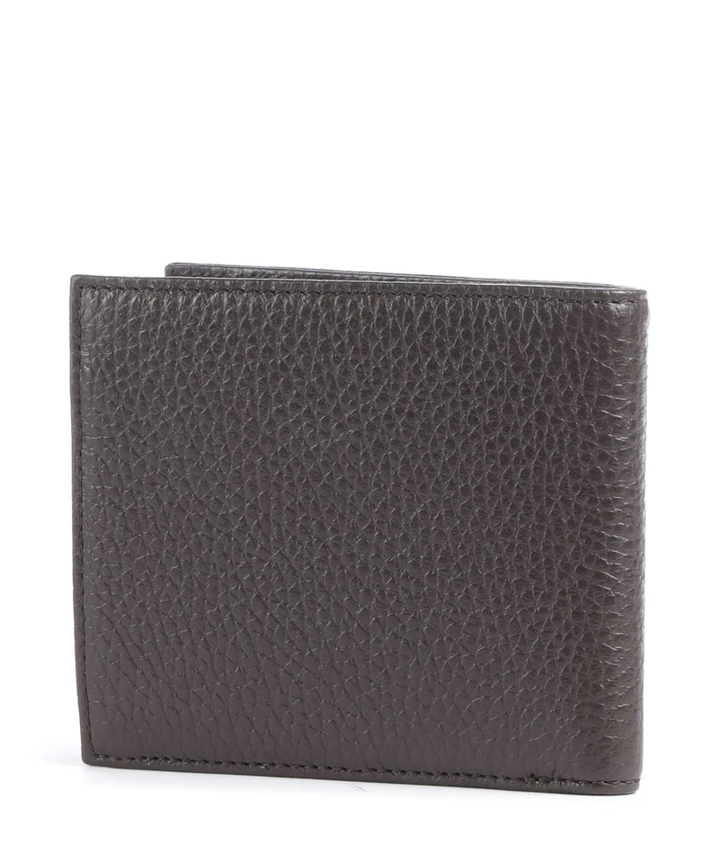 Emporio Armani Business Regenerated Monedero black coffee