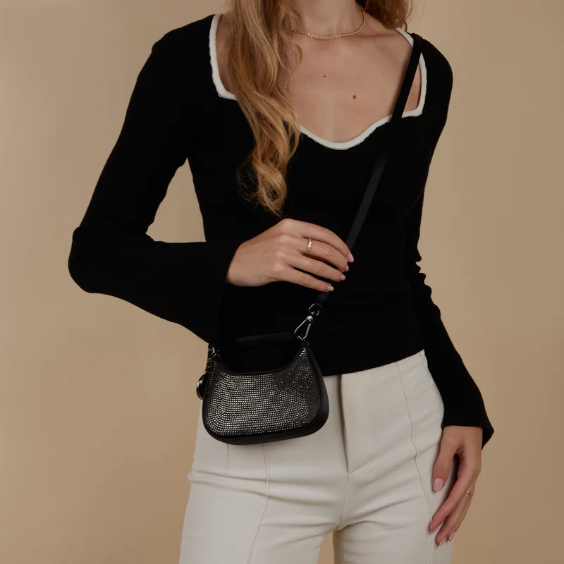 Emporio Armani Black Handbag Y3H325-YWF2X-80001