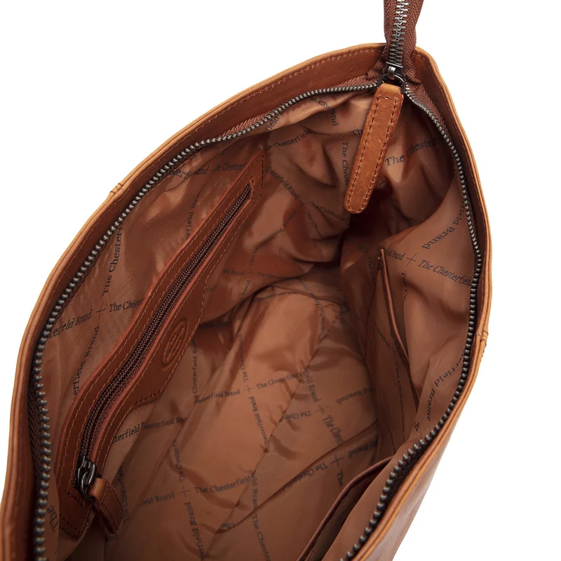 The Chesterfield Brand Amelia Cognac Leather Shoulder Bag C48.046831