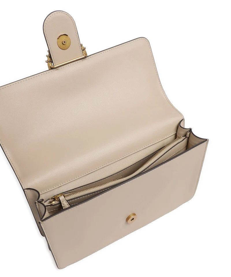Pinko Love One Classic New Buckle Bandolera beige/grigio fumo/antique gold