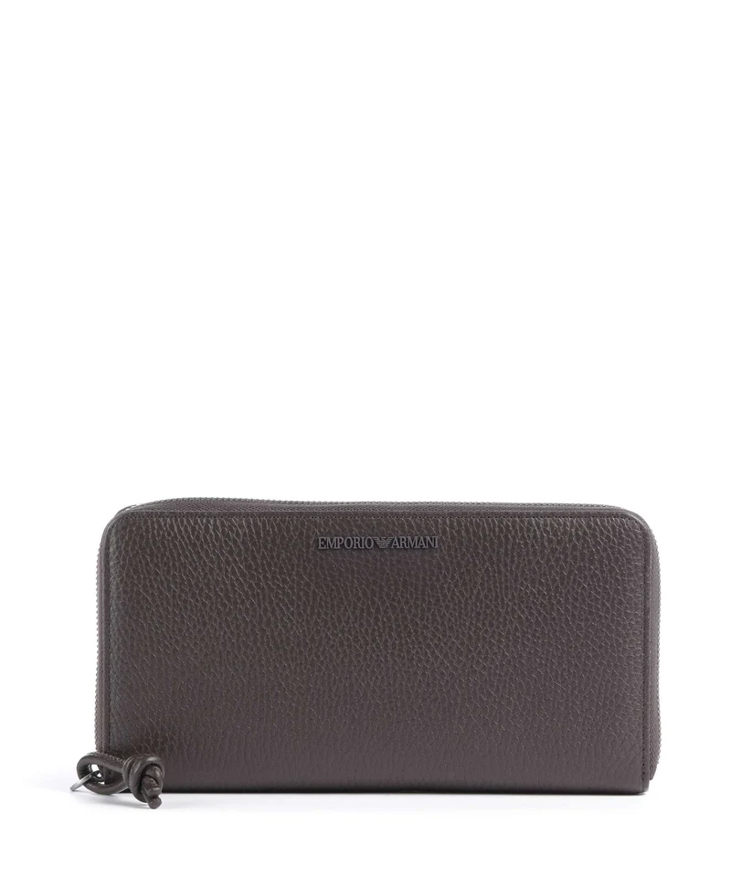 Emporio Armani Business Monedero black coffee