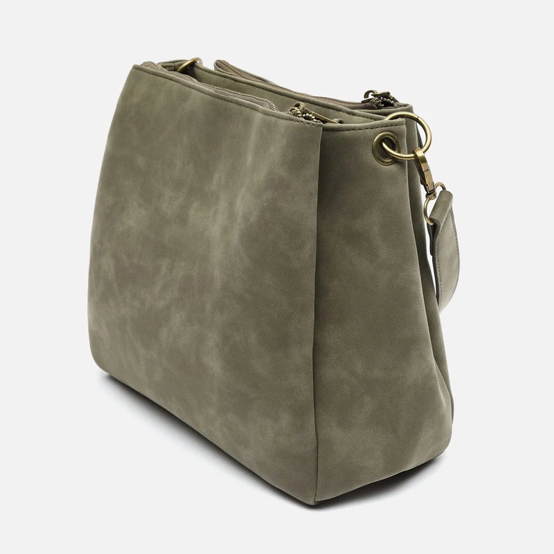 Kubi bolso hobo mediano con asa bandolera extraíble ED.
