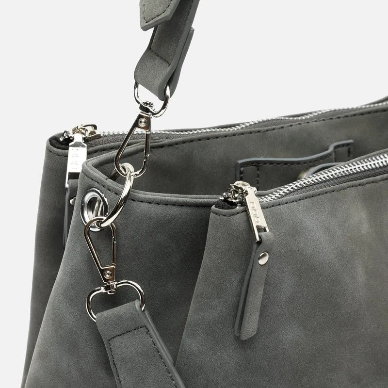 Kubi bolso hobo mediano con asa bandolera extraíble ED.