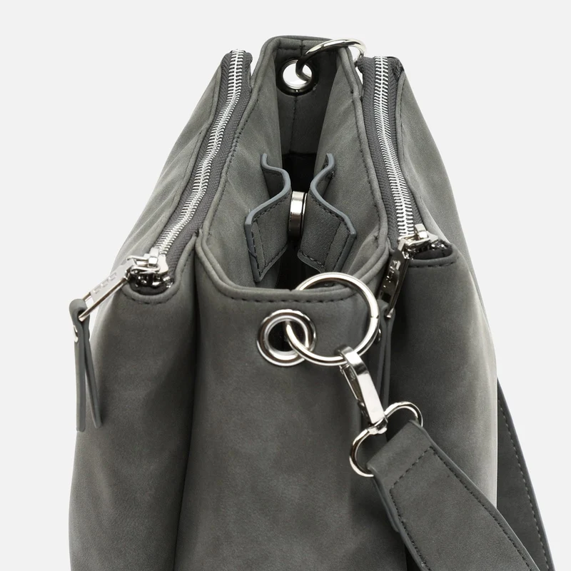 Kubi bolso hobo mediano con asa bandolera extraíble ED.