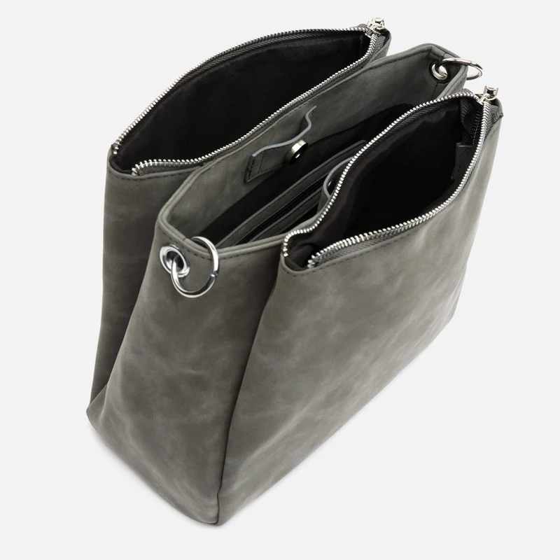 Kubi bolso hobo mediano con asa bandolera extraíble ED.