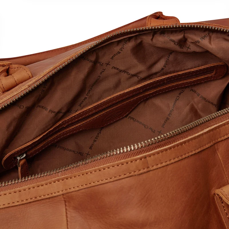 The Chesterfield Brand Portsmouth Cognac Leather Travel bag C20.001731
