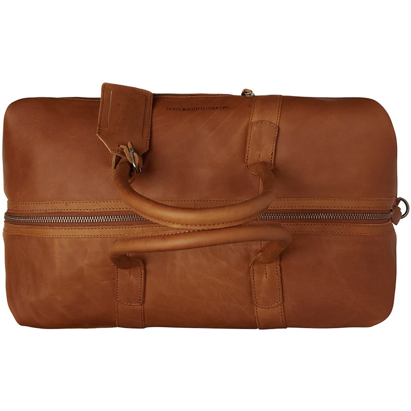 The Chesterfield Brand Portsmouth Cognac Leather Travel bag C20.001731