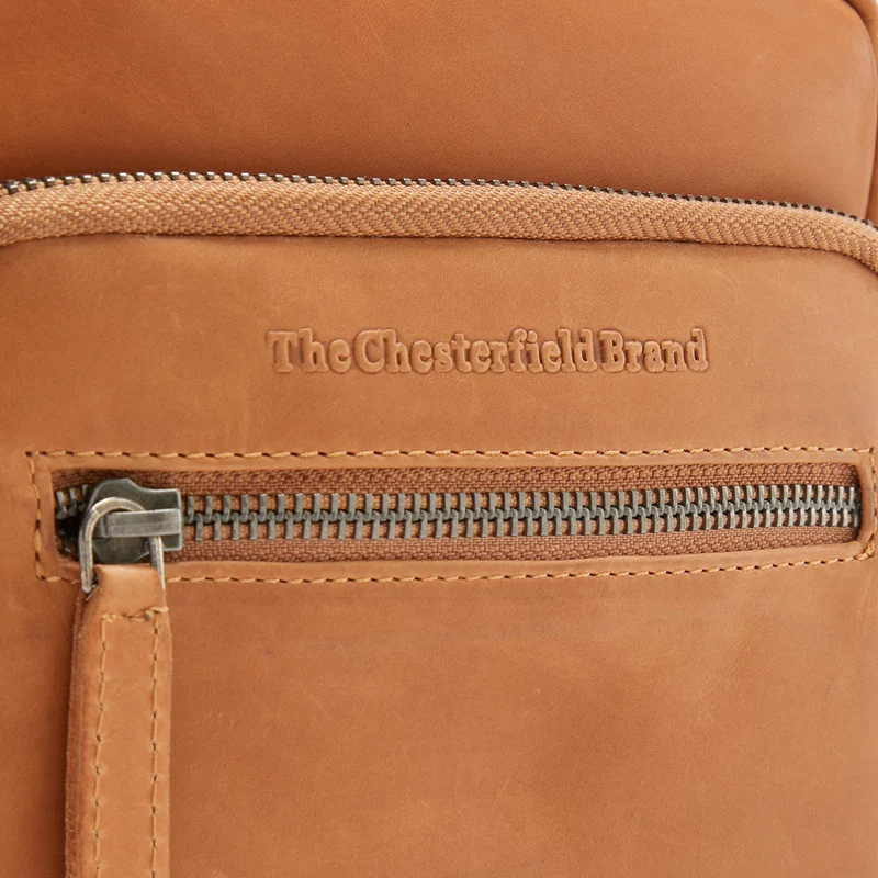 The Chesterfield Brand Birmingham Cognac Leather Crossbody bag C48.098031