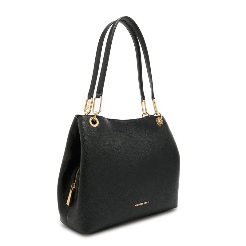 Michael Kors Kensington Black Leather Shoulder Bag 30F3G8KT7L-001