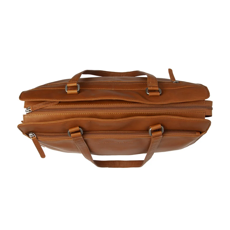 The Chesterfield Brand Fidenza Cognac Leather Laptop Bag C38.020631