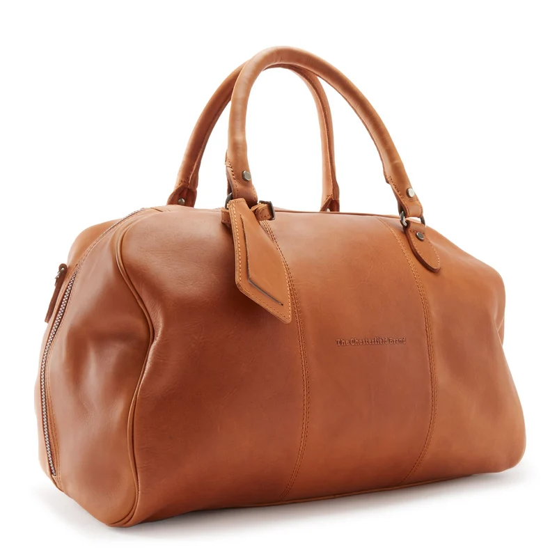 The Chesterfield Brand Liam Cognac Leather Travel bag C20.001331