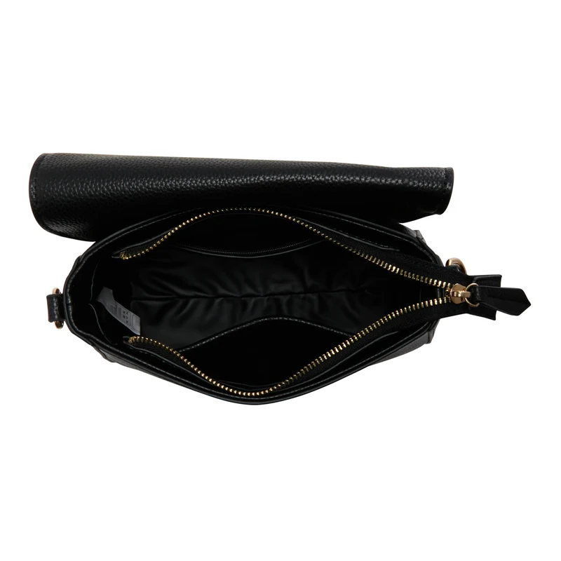 Valentino Bags Brixton Black Shoulder bag VBS7LX08NERO