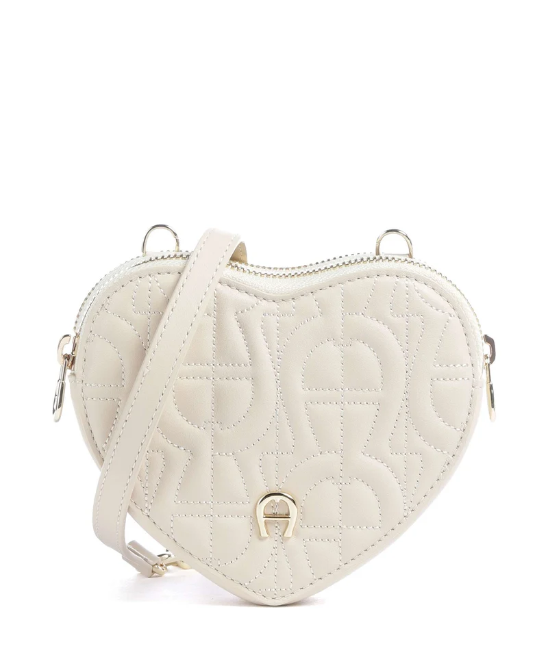 Aigner Fashion Bandolera macadamia white