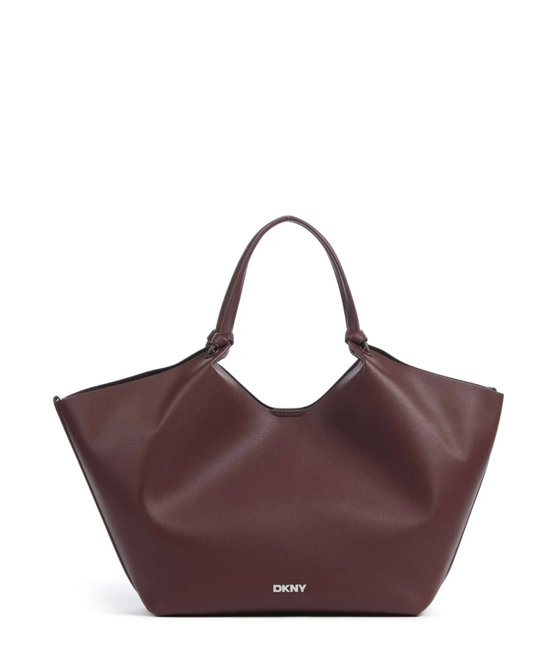 DKNY Paula Large Bolsa shopping aged wine