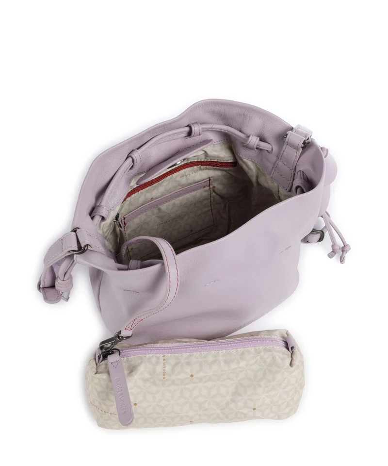 Aunts & Uncles Bohemian Vibes Fleur Bucket bolso de mano pale lilac