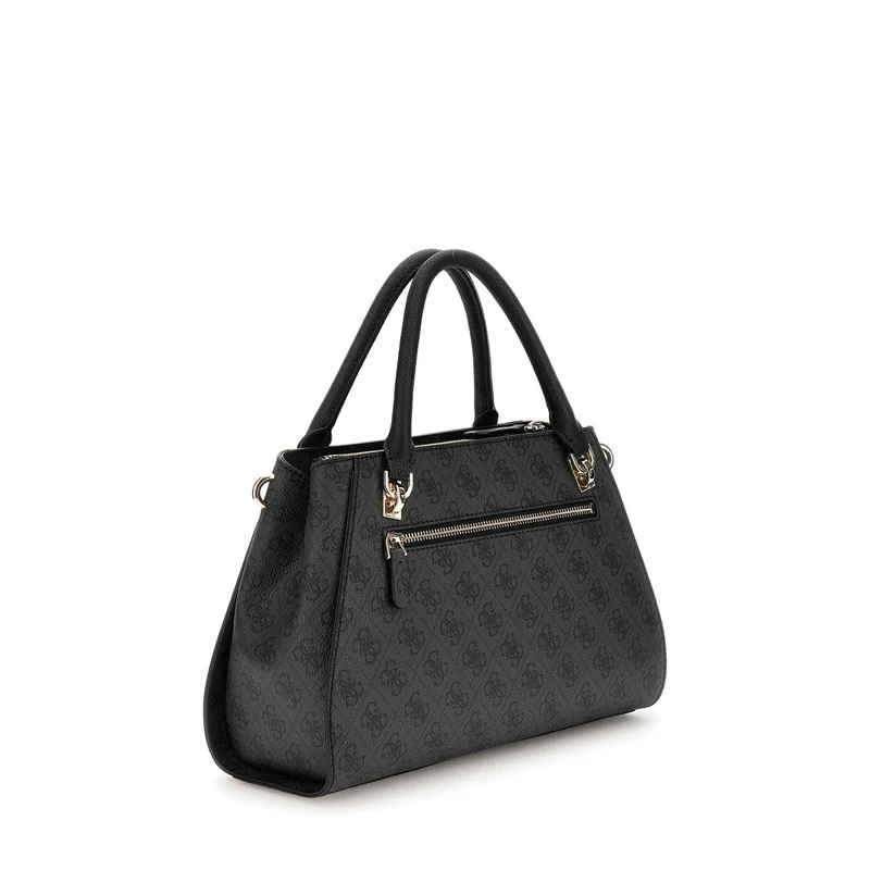 Guess Noelle Coal Logo Luxury Shoulder Bag HWBG96-72070-CLO