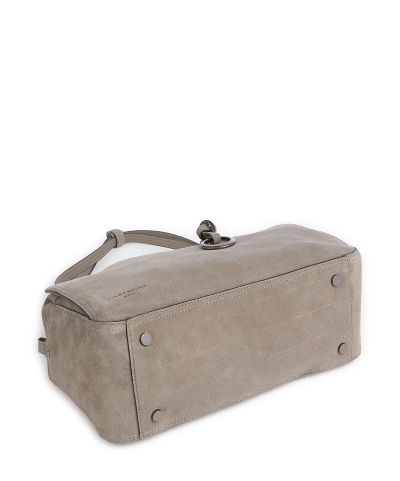 Liebeskind Clarice II Hydro Suede M Bolso de hombro neutral grey